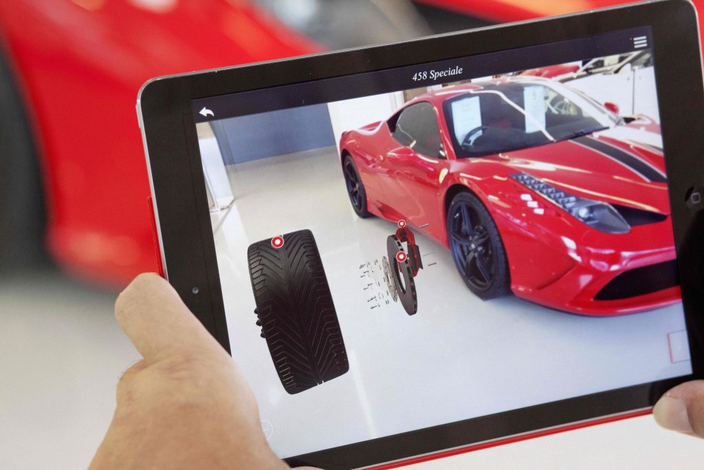 Ferrari AR Showroom App