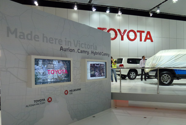 Toyota - Melbourne Internation Motorshow Kiosks