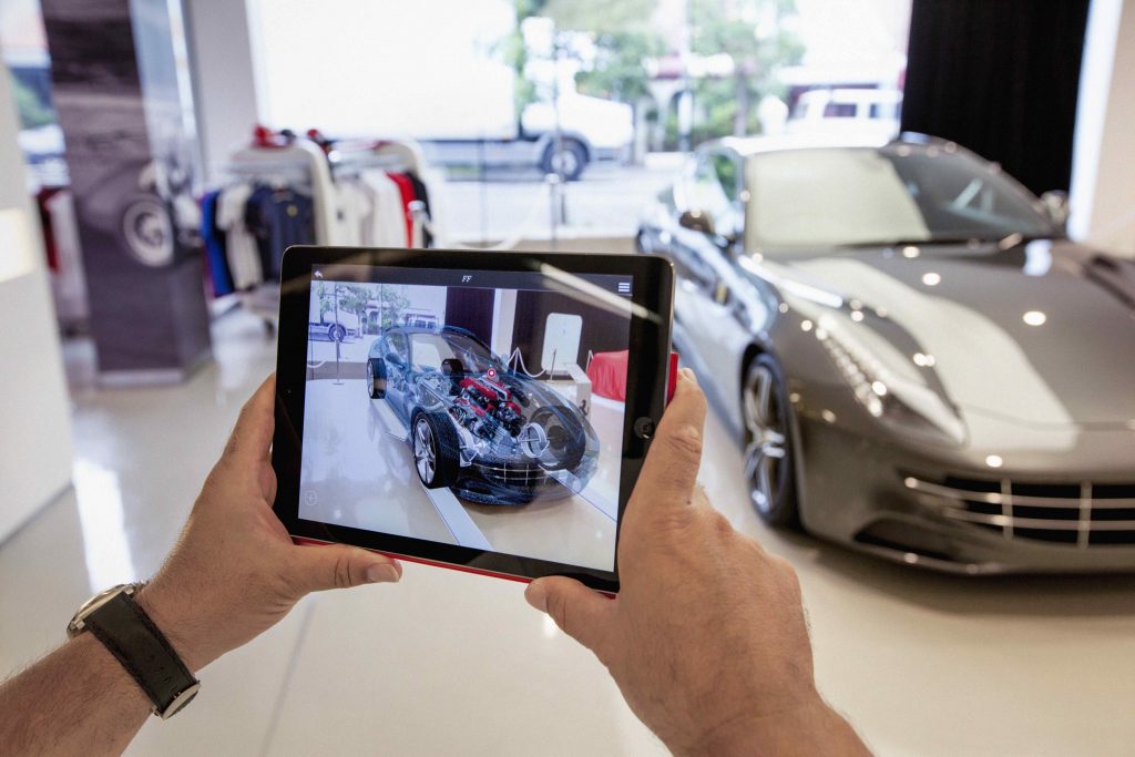 Ferrari AR Showroom App